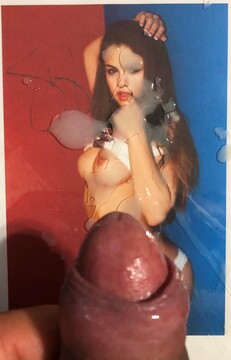 Selena Gomez Naughty Cum Tribute photo 21