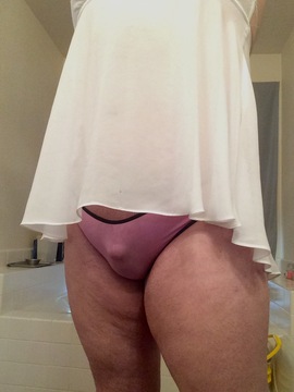 I love wearing sexy panties and lingerie