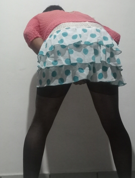 Vestida de putita photo 2
