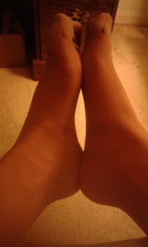 Ready to footjob cock