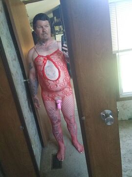 Love to be caged and dressed up photo 5