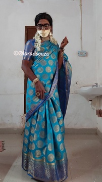 Lara D'Souza saree photos photo 50